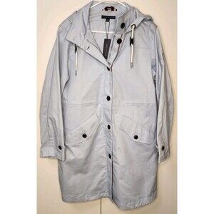 Nwt men TOMMY HILFIGER Hood SOFT SHELL JACKET Blue L $149 RETAIL  Spring
